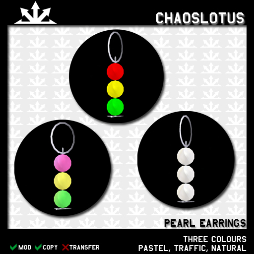~CL~ Pearl Drop Earrings