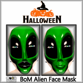 GoodVibes Halloween BoM Alien Face Mask 