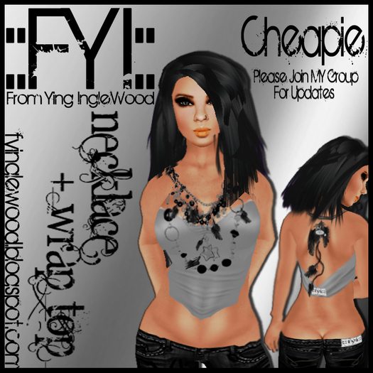 ::FYI:: Necklace Wrap Top