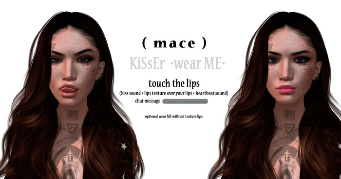 Second Life Marketplace - ( mace )( KiSseR -wear ME- ) LAUNCH SPECIAL PRICE