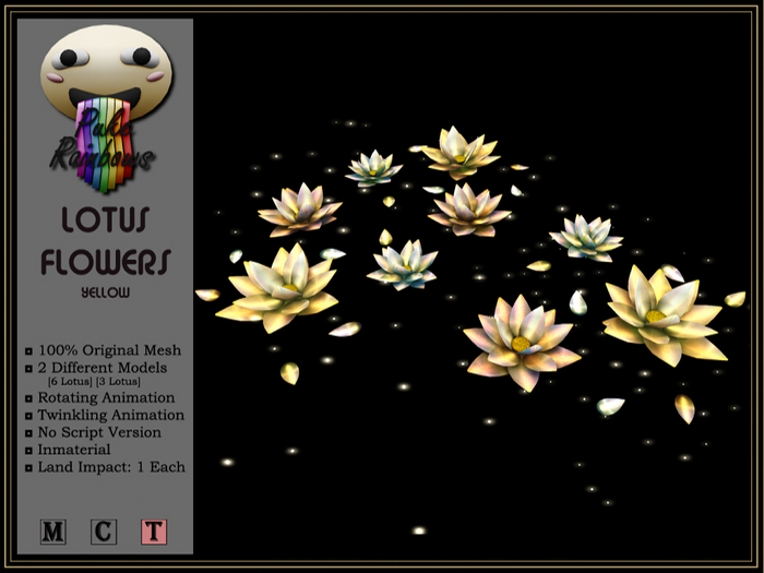 [PR] Lotus Flowers - Yellow (Boxed)