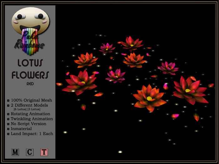 [PR] Lotus Flowers - Red (Boxed)
