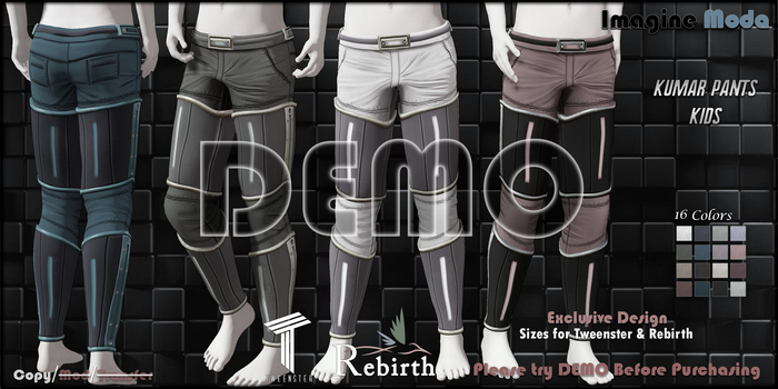 -Imagine- Kumar Pants Kids -DEMO-