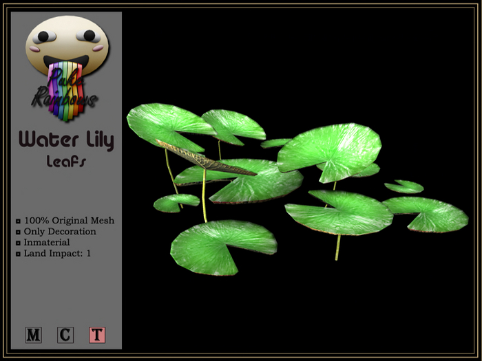 [PR] Water Lily - Leafs (Boxed)