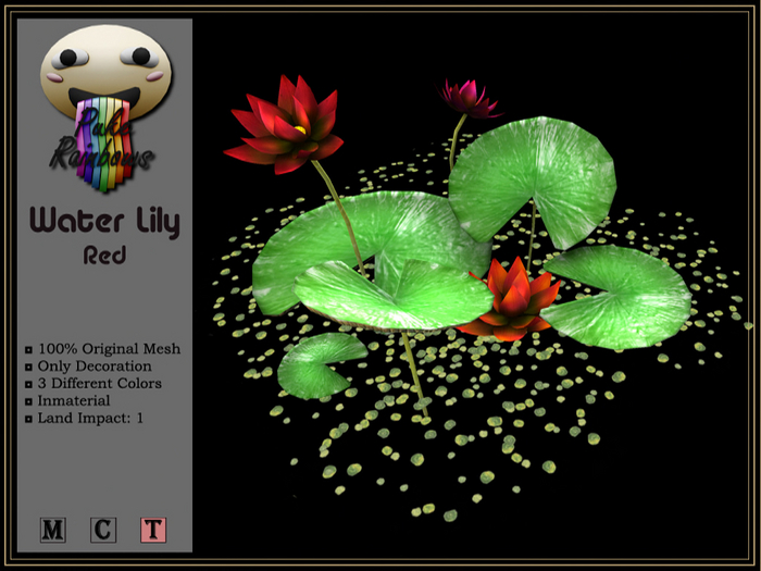 [PR] Water Lily - Red (Boxed)