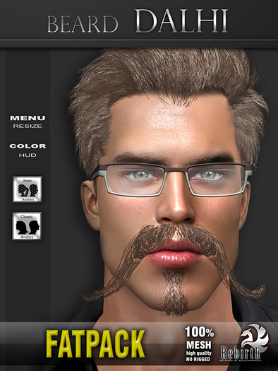 [//REBIRTH/]-BEARD_dalhi-[FATPACK]