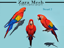 ZM - Animals - Parrot 2 - FULL PERM MESH