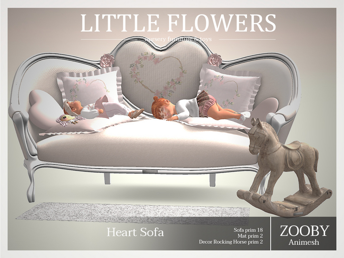 Heart Sofa ZOOBY 