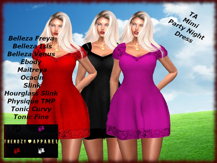 TA Mimi Party Night Dress