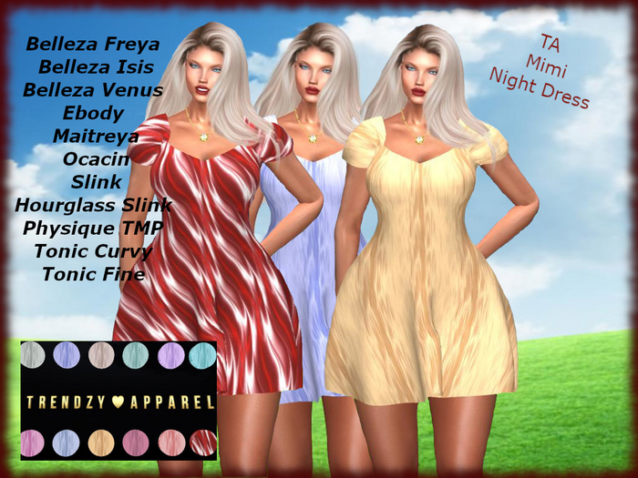 TA Mimi Night Dress Demo