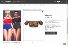 .miss chelsea. Nora Top Leopard