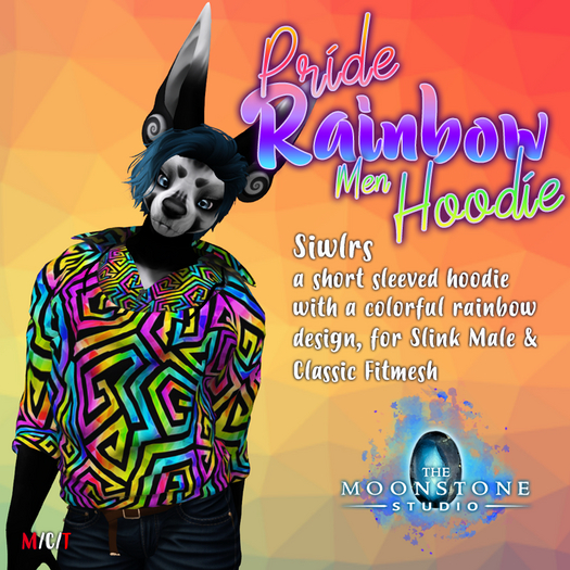 {:: TMS ::} Pride Hoodie Rainbow Swirls [BOX]