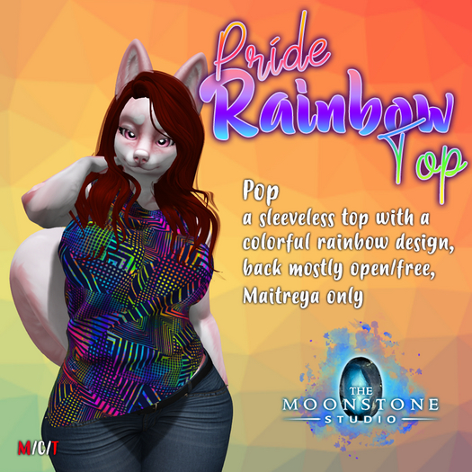  {:: TMS ::} Pride Top Rainbow Pop :: Maitreya [BOX] 