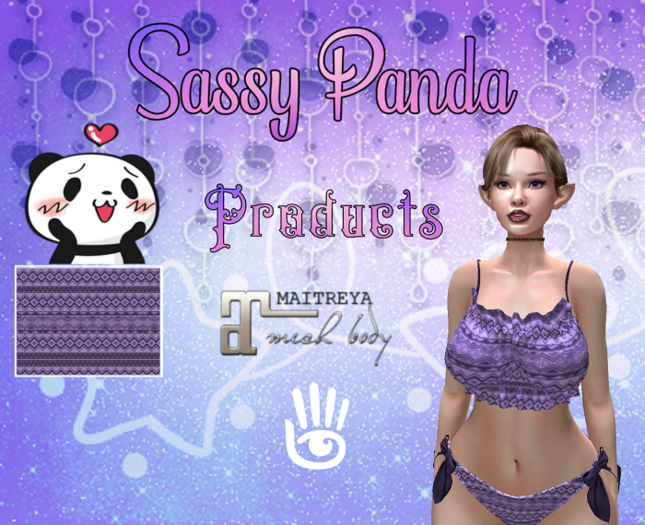 Sara purple set