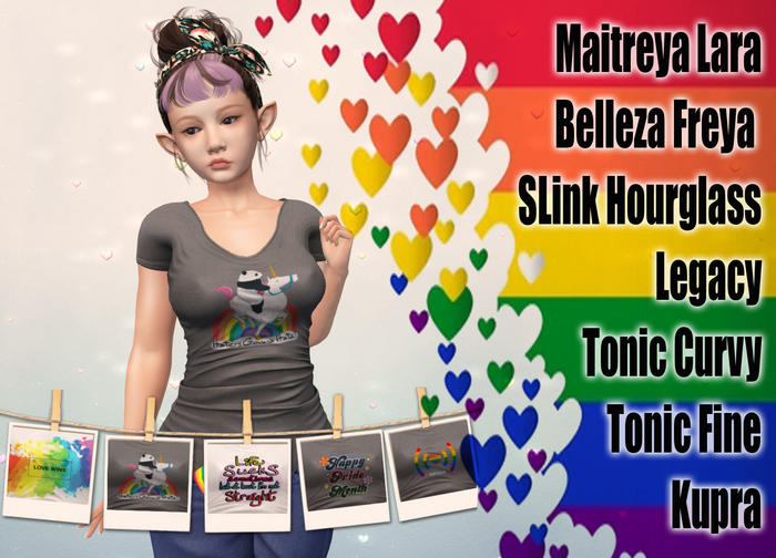 .:MU:. Lady's Pride Shirts