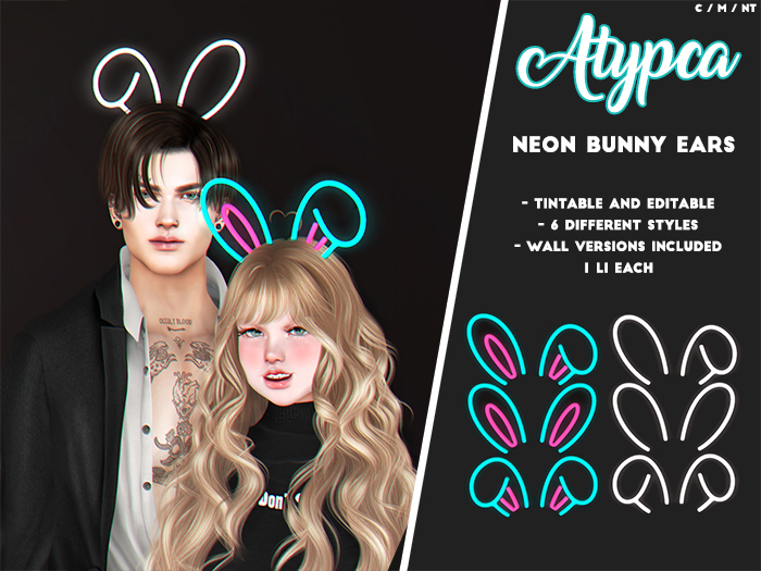 [Atypca] - Neon Bunny Ears
