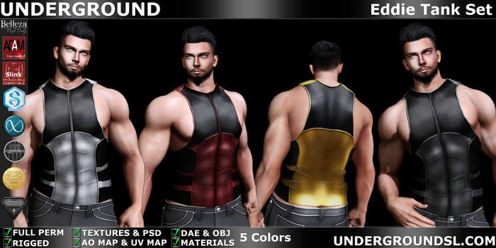 [UG MESH] Eddie Tank Set MPD
