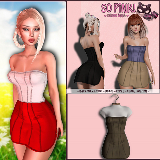 *So Pink!* - Dress Inna chocolate