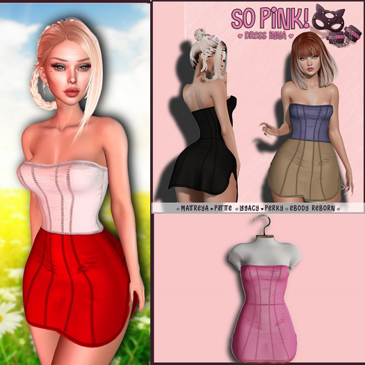 *So Pink!* - Dress Inna pink