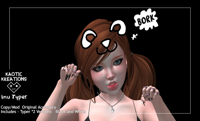Kaotic Kreations - Inu Typer 