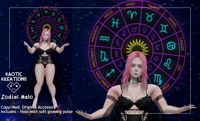Kaotic Kreations - Zodiac Halo