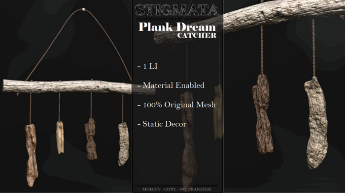 Stigmata - Plank Dream Catcher - [Add Me]