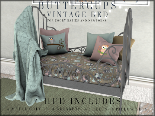 BC-Vintage Zooby Bed 