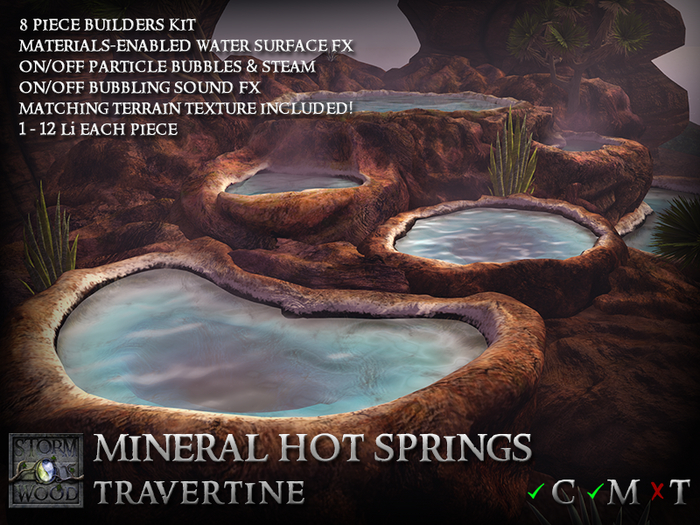 Stormwood: Mineral Hot Springs - Travertine