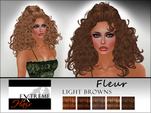 Fleur light browns - Hair Extreme