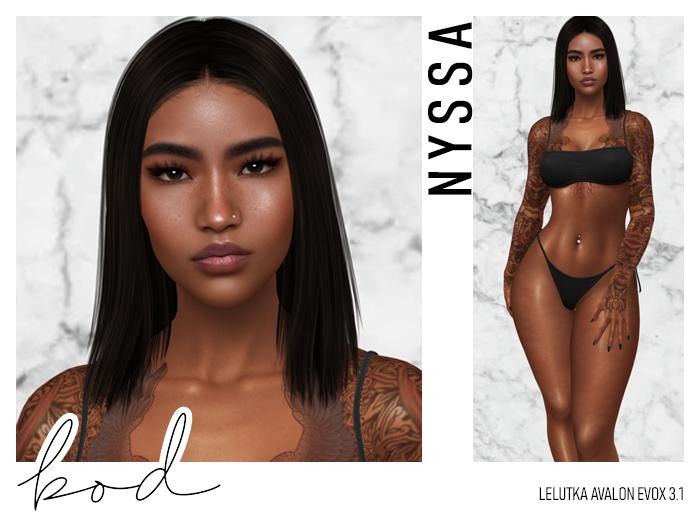 bod - Nyssa Shape - Lelutka Avalon EvoX 