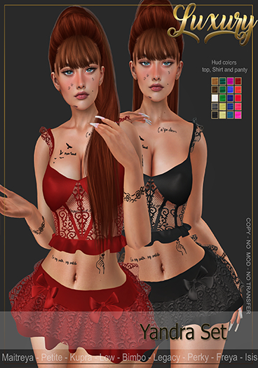 [Luxury] Yandra Set [Wear]