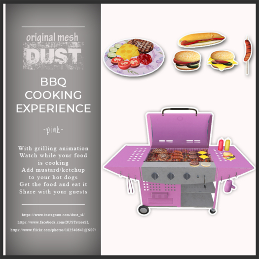 DUST: BBQ Cooking Experience - pink