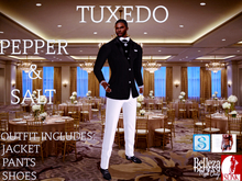 (SF) Tuxedo Pepper & Salt