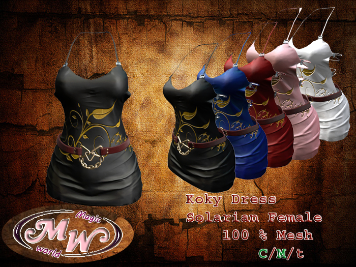 [MW] Koky Dress Solarian F