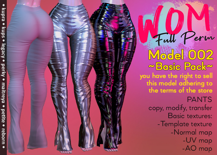 WOM - Full Perm - Basic Pack - Model 002