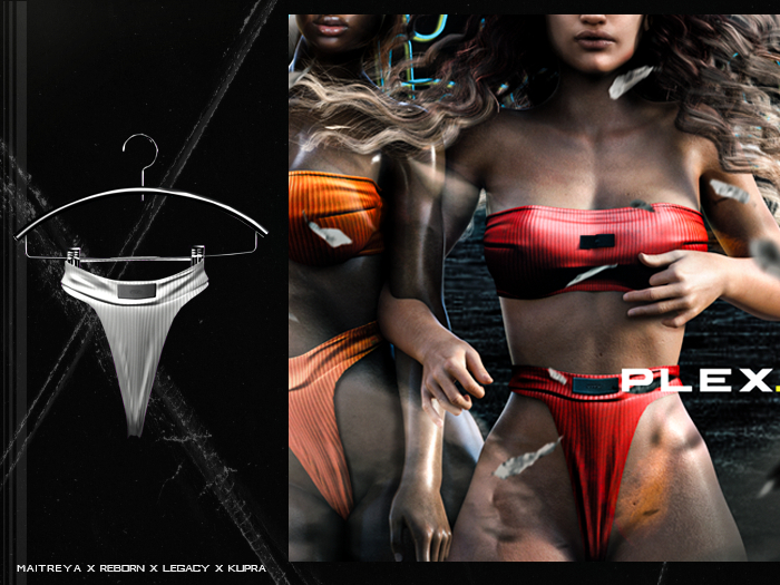 PLX. "DIONE" PANTIES // GREY // 