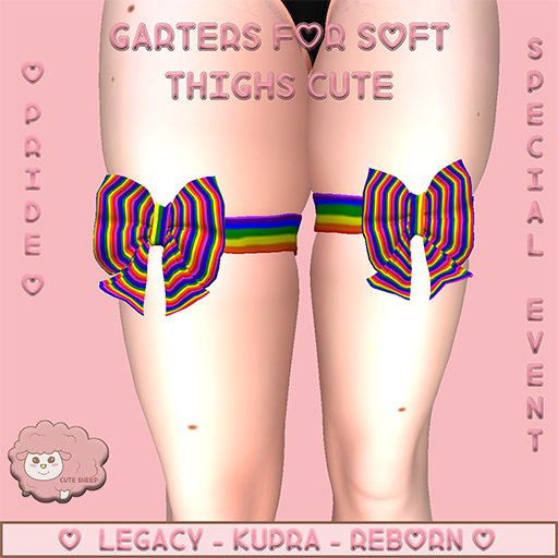 Cute Sheep Garter PRIDE BOX DEMO