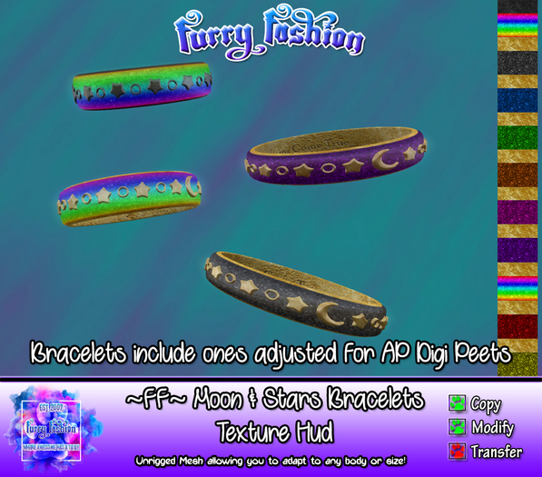 ~FF~ Moon & Stars Bracelets