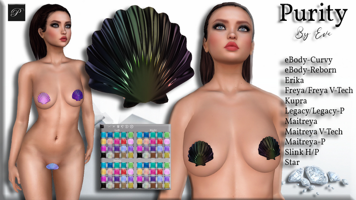 -P- Lingerie Ocean V3 Iridescent