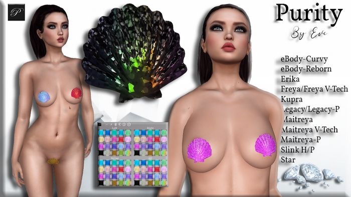 -P- Lingerie Ocean V2 Pearl
