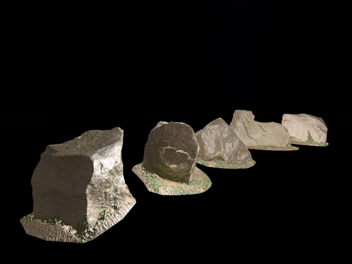 Full Perm "5x Rocks Set Stone collection"