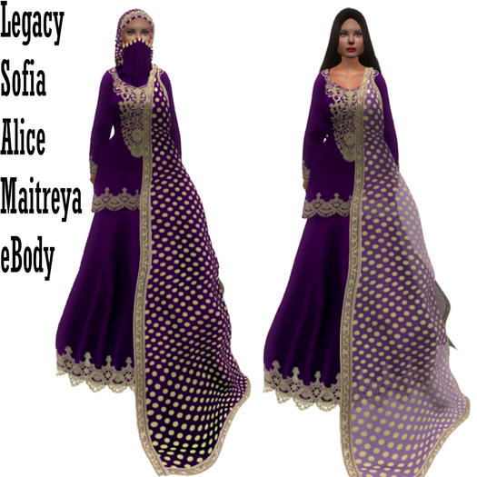!!! Revna !!! 121 Garara Purple