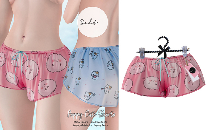 .SALT - POPPY SHORTS - SHEEP PINK[WEAR]