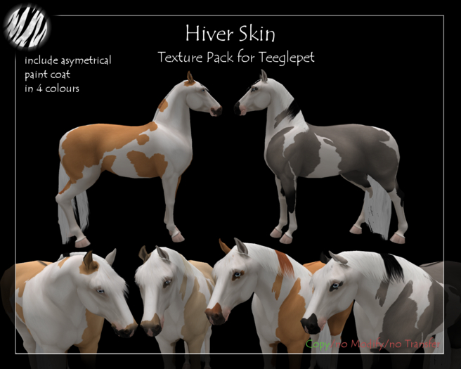 [SM] "Hiver" dun paint skins