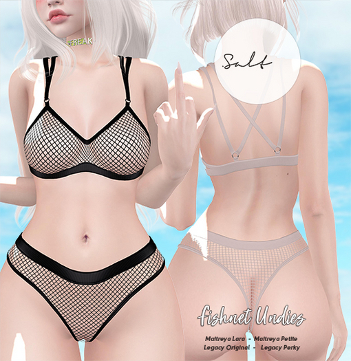 .SALT - FISHNET UNDIES - FAT PACK [WEAR]