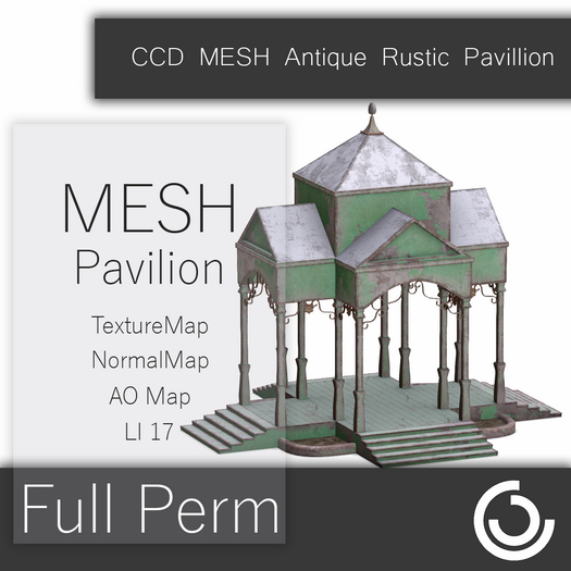 MESH Antique Rustic Pavillion