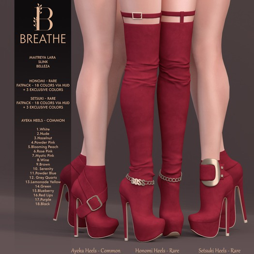 [BREATHE]-Ayeka Heels-Hazelnut-M.Lara