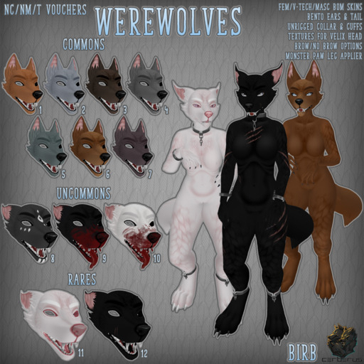 [B] Werewolf // #6 Timber Common VOUCHER