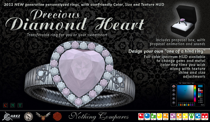 Diamond Heart Ring