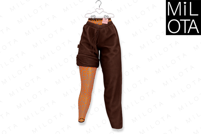 MILOTA: Idonea pants [choco]